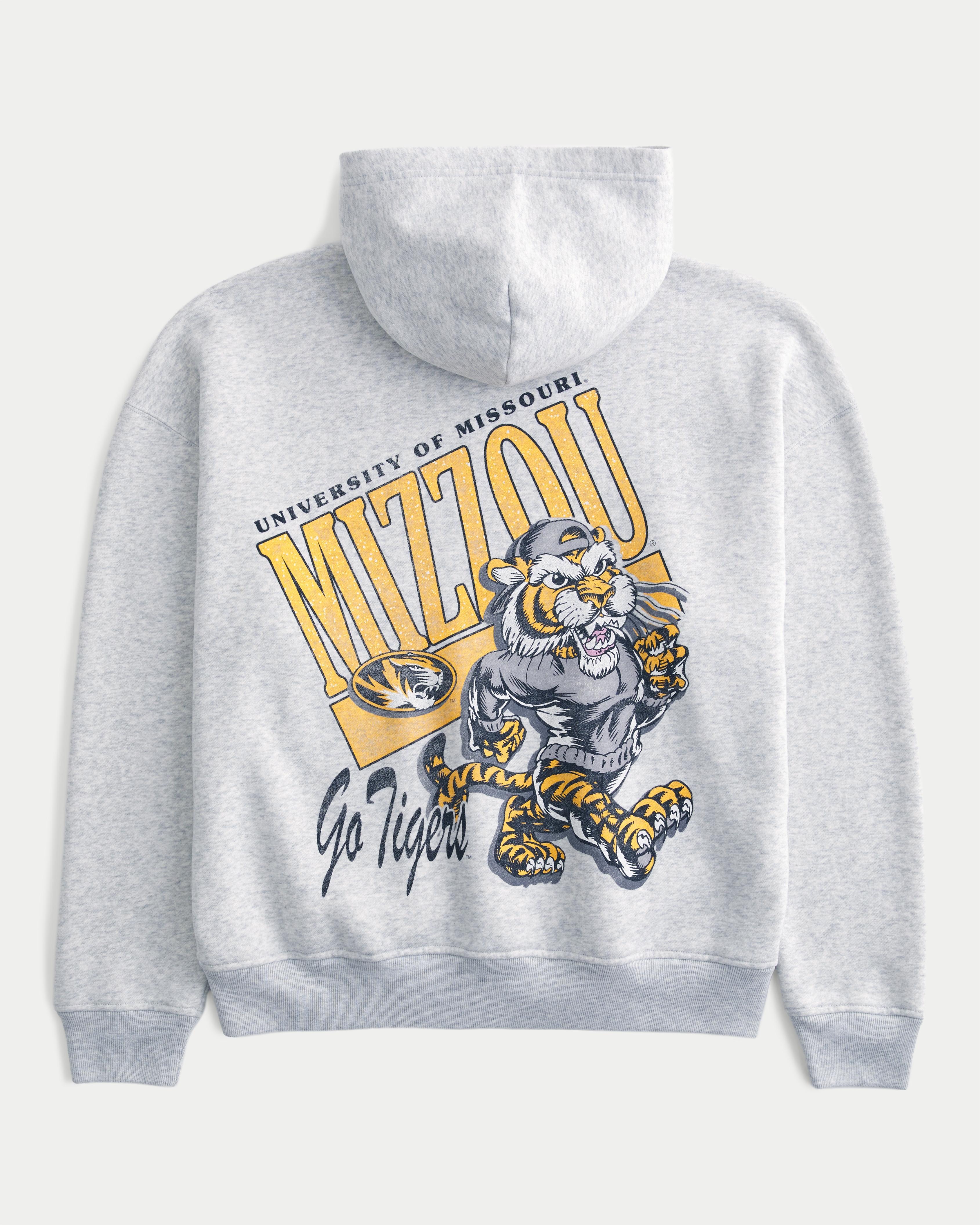 Boxy LSU Tigers Graphic Hoodie Product Image