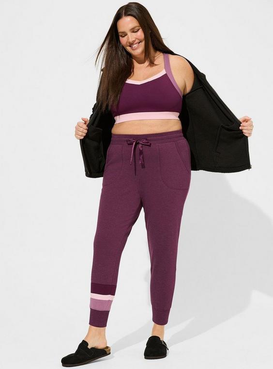 Fleece Color Block Lounge Jogger Product Image