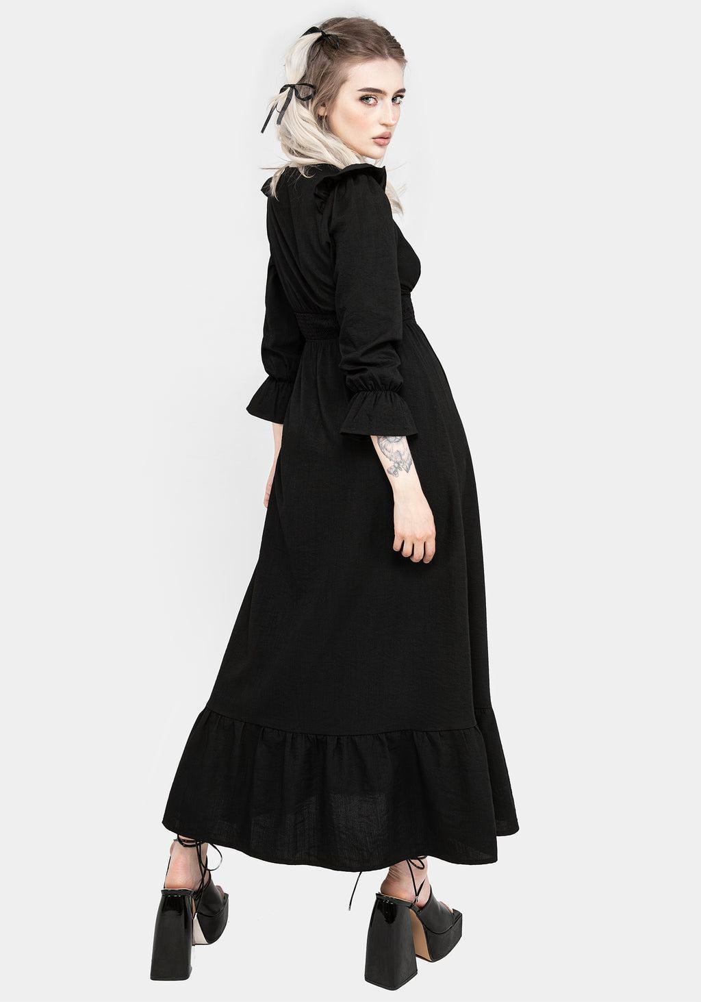 Secrecy Frill Maxi Dress Product Image