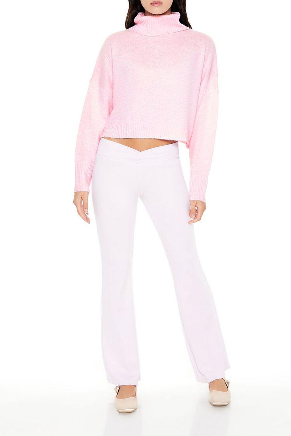 Turtleneck Drop-Sleeve Sweater | Forever 21 Product Image