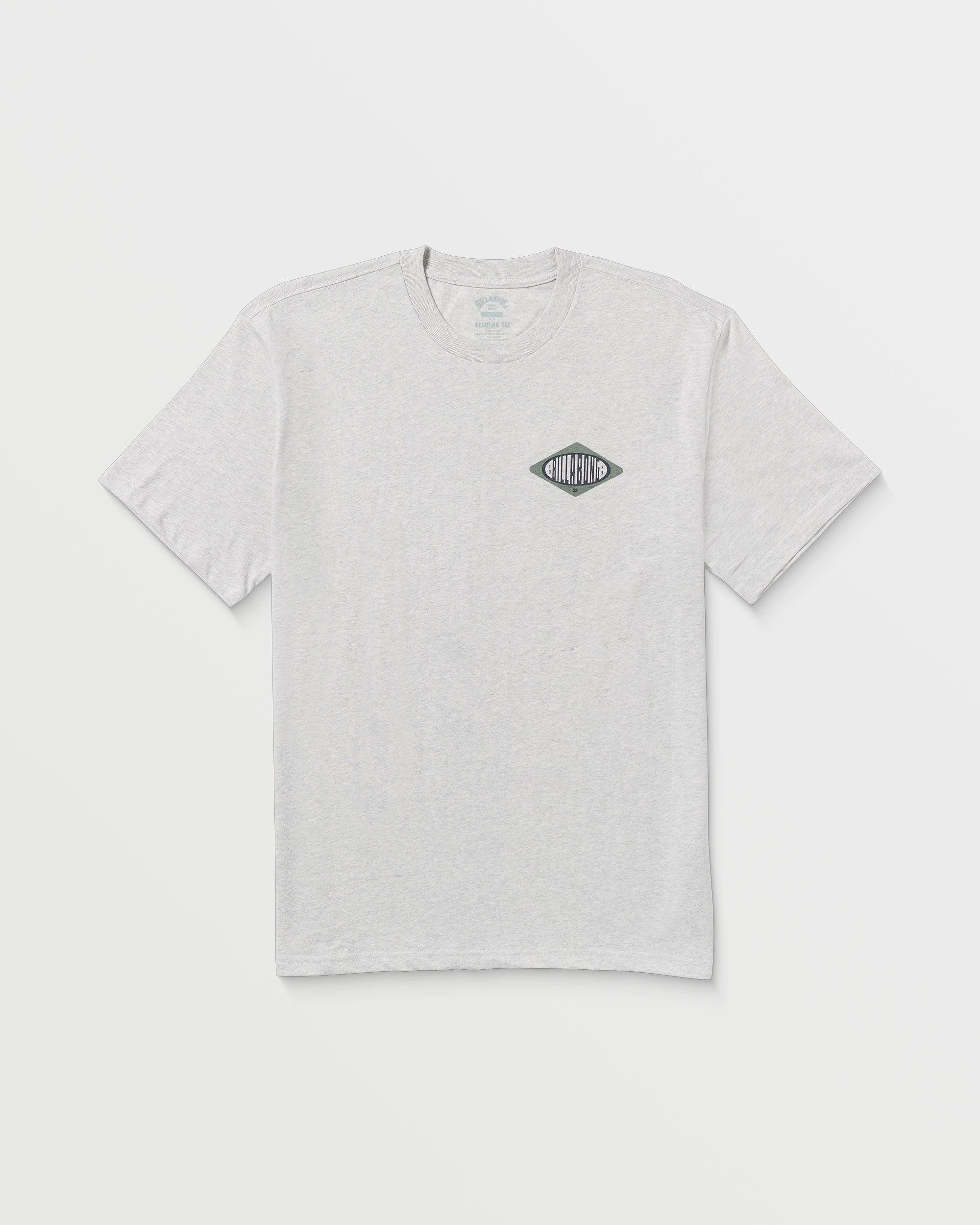 Walled Regular Short Sleeve Tee - Grey Heather Male Product Image