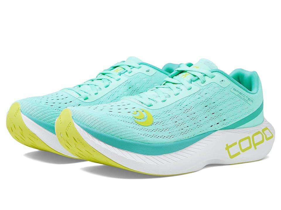 Topo Athletic Specter (Aqua/Lime) Women's Shoes Product Image