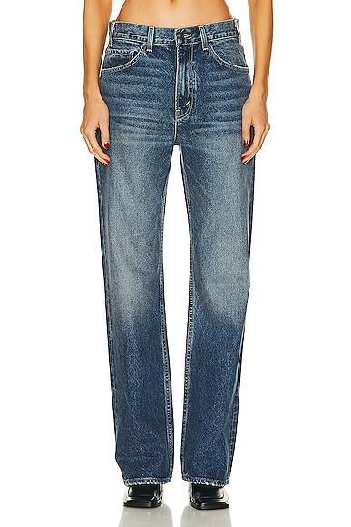 NILI LOTAN - Women's Mitchell Slouchy Jeans - Light Wash - 30 - Moda Operandi Product Image