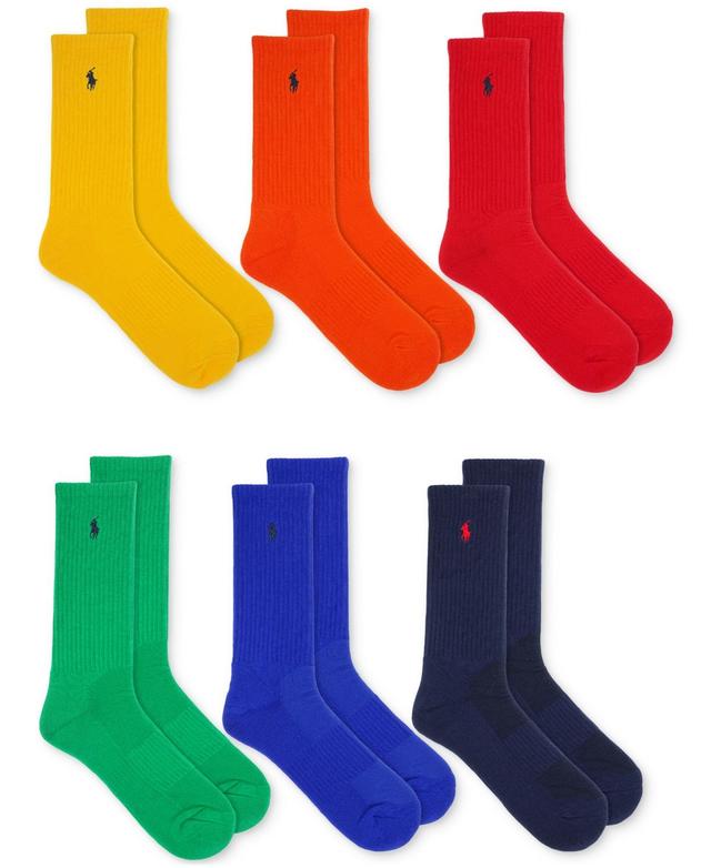 Polo Ralph Lauren Performance Cotton Crew Socks 6 Product Image