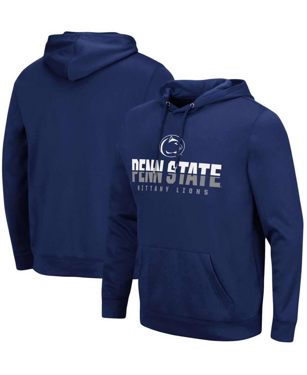 Mens Colosseum Penn State Nittany Lions Lantern Pullover Hoodie Blue Product Image