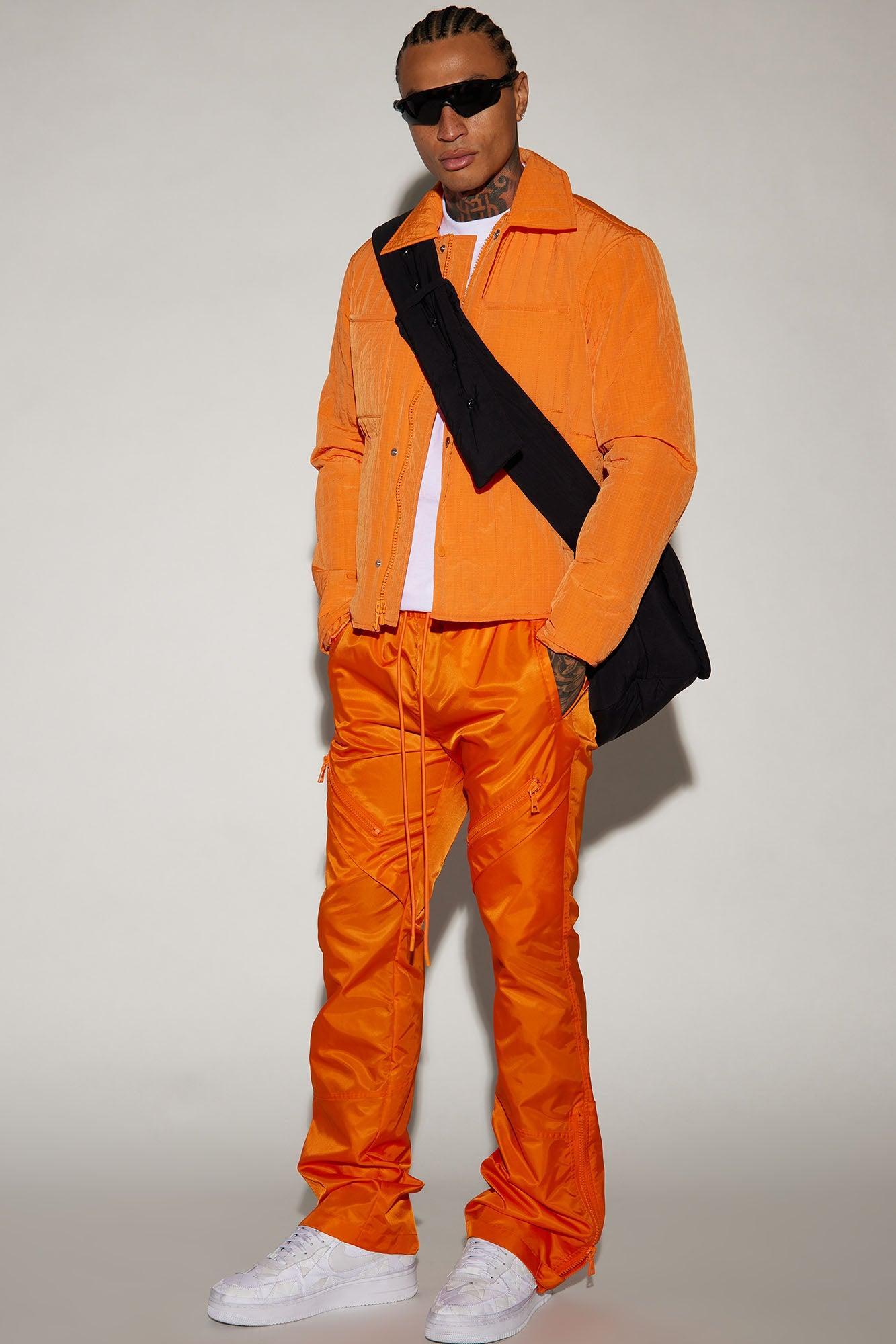 Warren Nylon Jacket - Orange Product Image