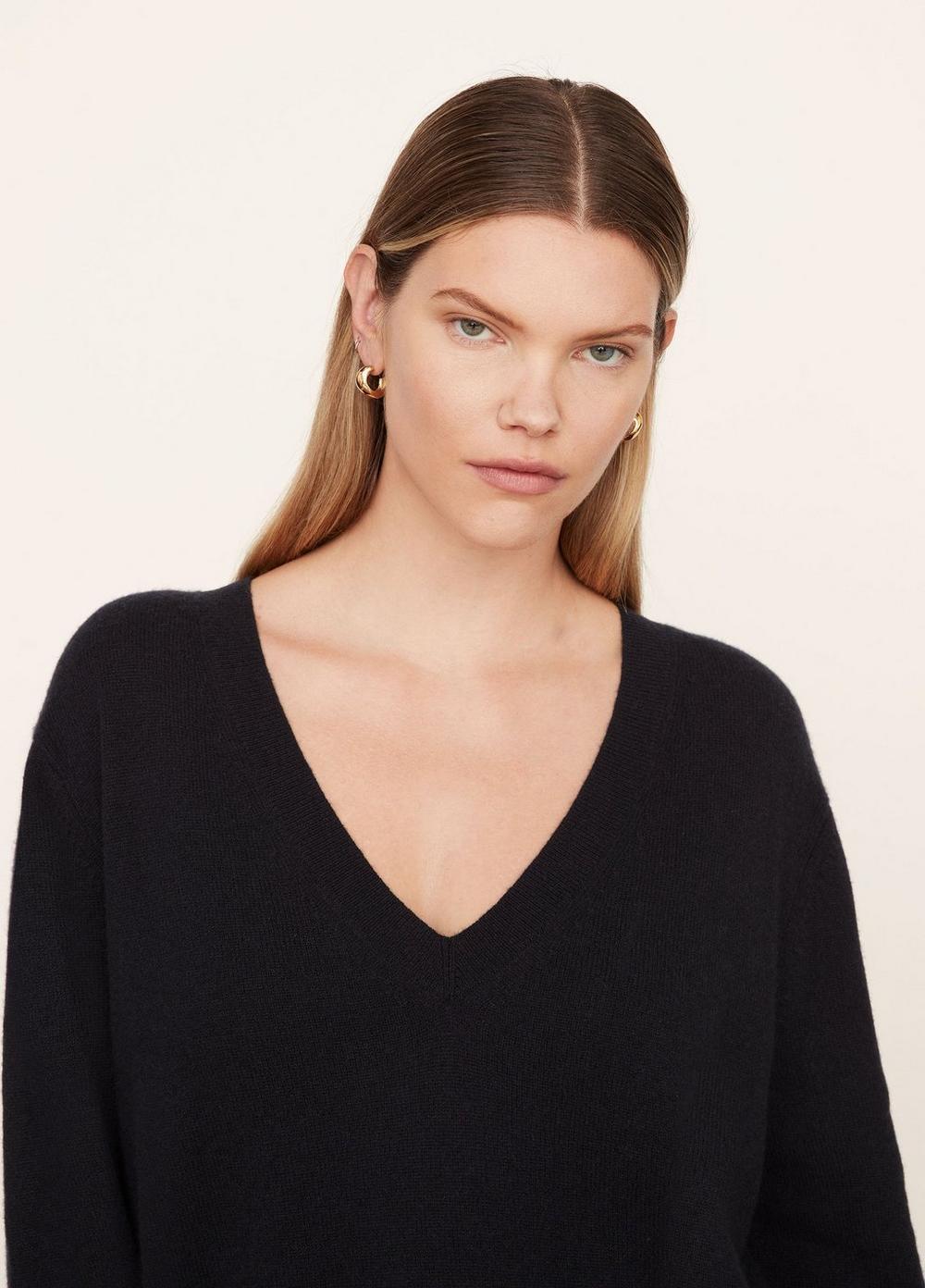 Lightweight Cashmere Weekend V-Neck Pullover Product Image