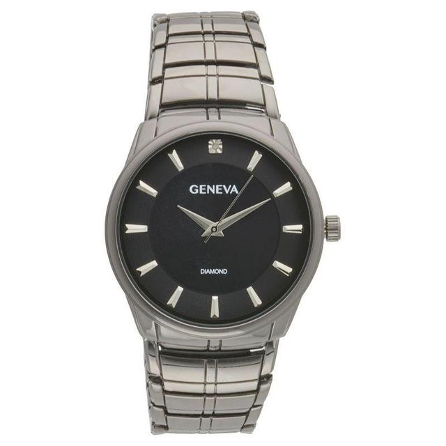 Geneva Diamond Accent Gunmetal Watch - KHA0005GU, Mens Grey Product Image