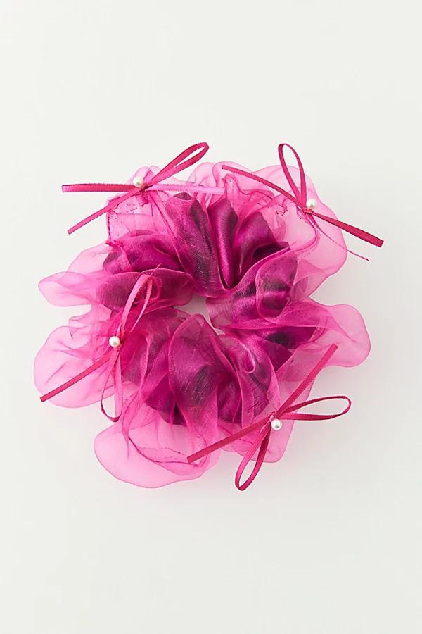 Double Layer Chiffon Scrunchie Womens at Urban Outfitters Product Image