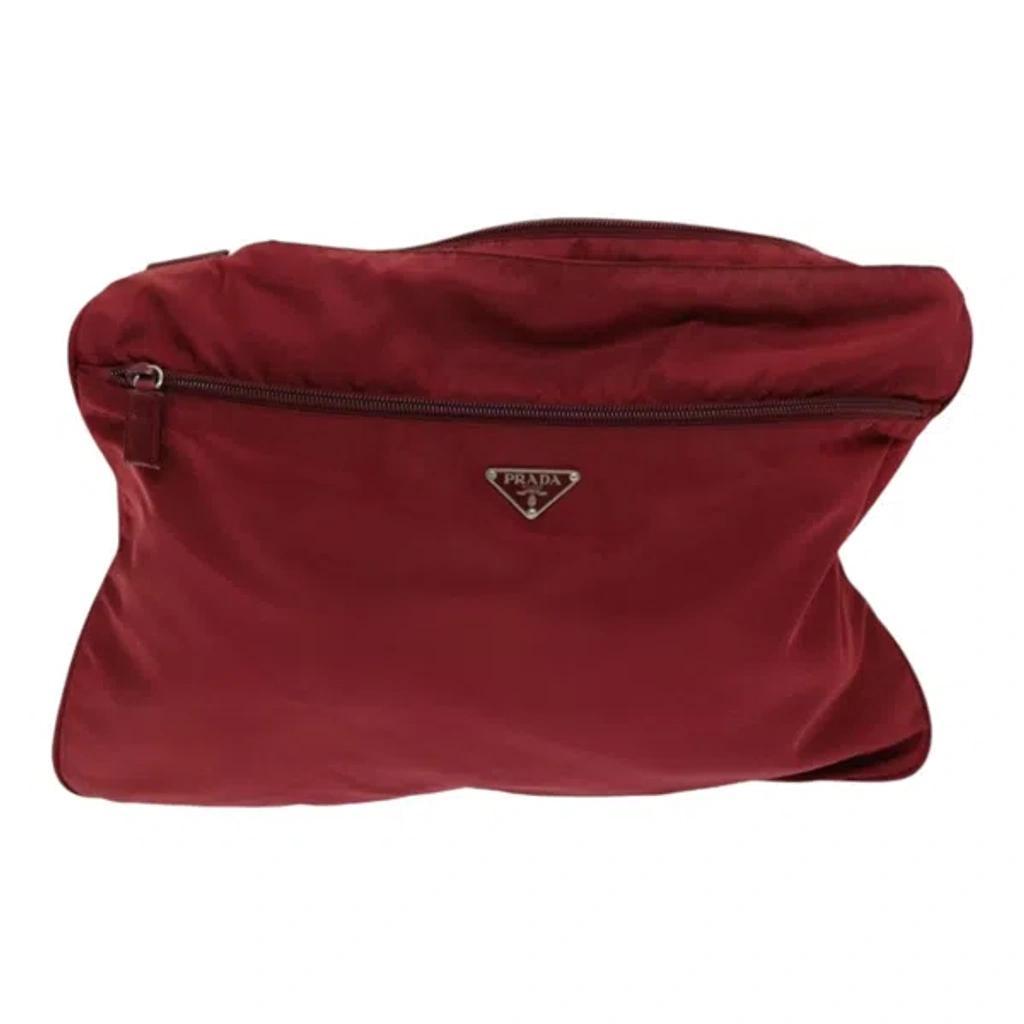 Tessuto Red Synthetic Shoulder Bag () Product Image