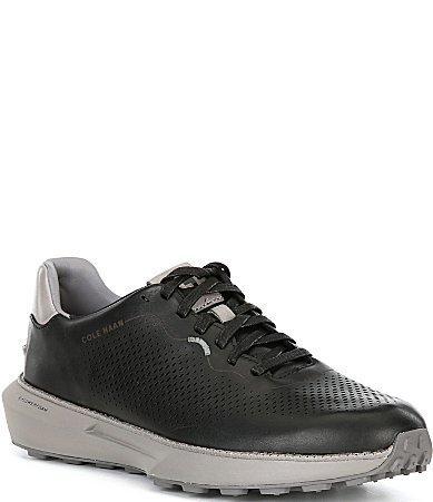 Cole Haan Mens GrandPr Ashland Laser Perf Sneaker - Black Size 8.5 Product Image