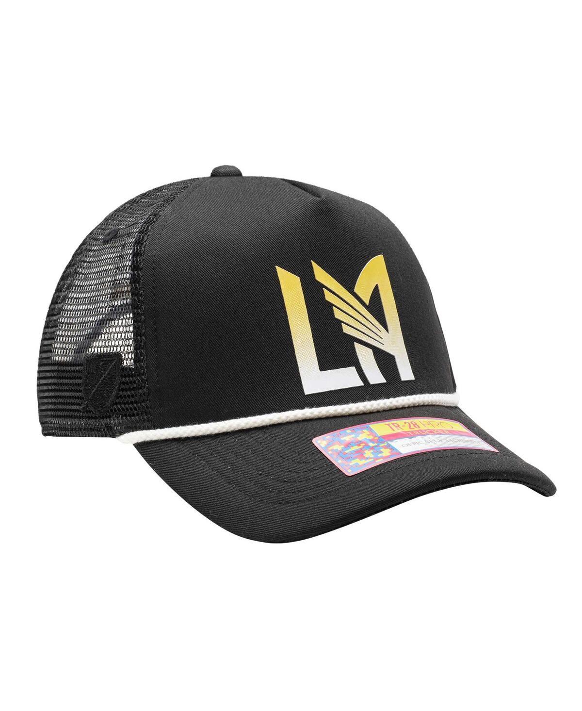 Mens Black LAFC Atmosphere Trucker Adjustable Hat Product Image