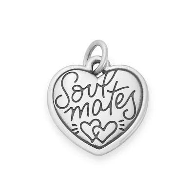 "Soulmates" Heart Charm Product Image