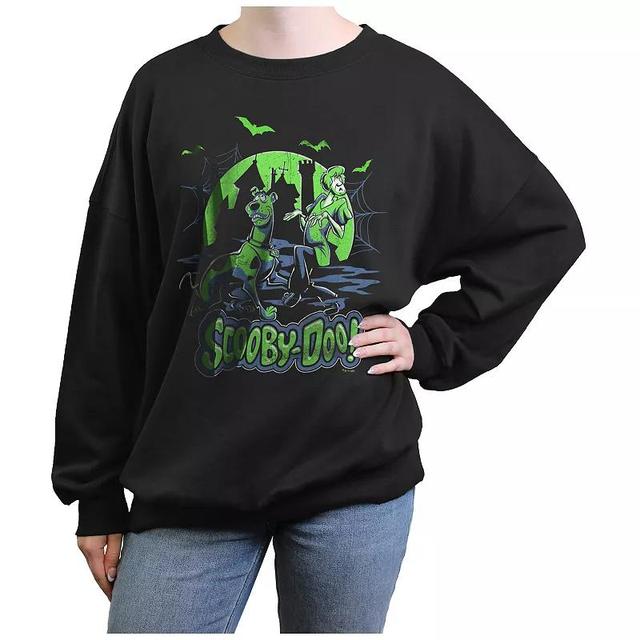 Juniors Scooby-Doo Scary Night Oversized Graphic Pullover, Girls Product Image