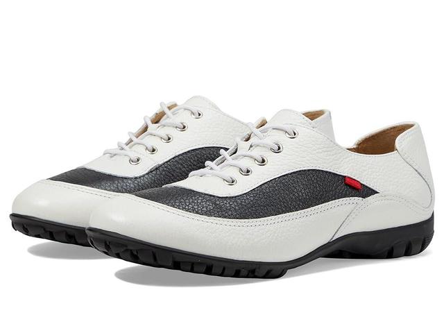 Marc Joseph New York Hampton Golf (White &amp Pearlized Grainy) Women's Golf Shoes Product Image