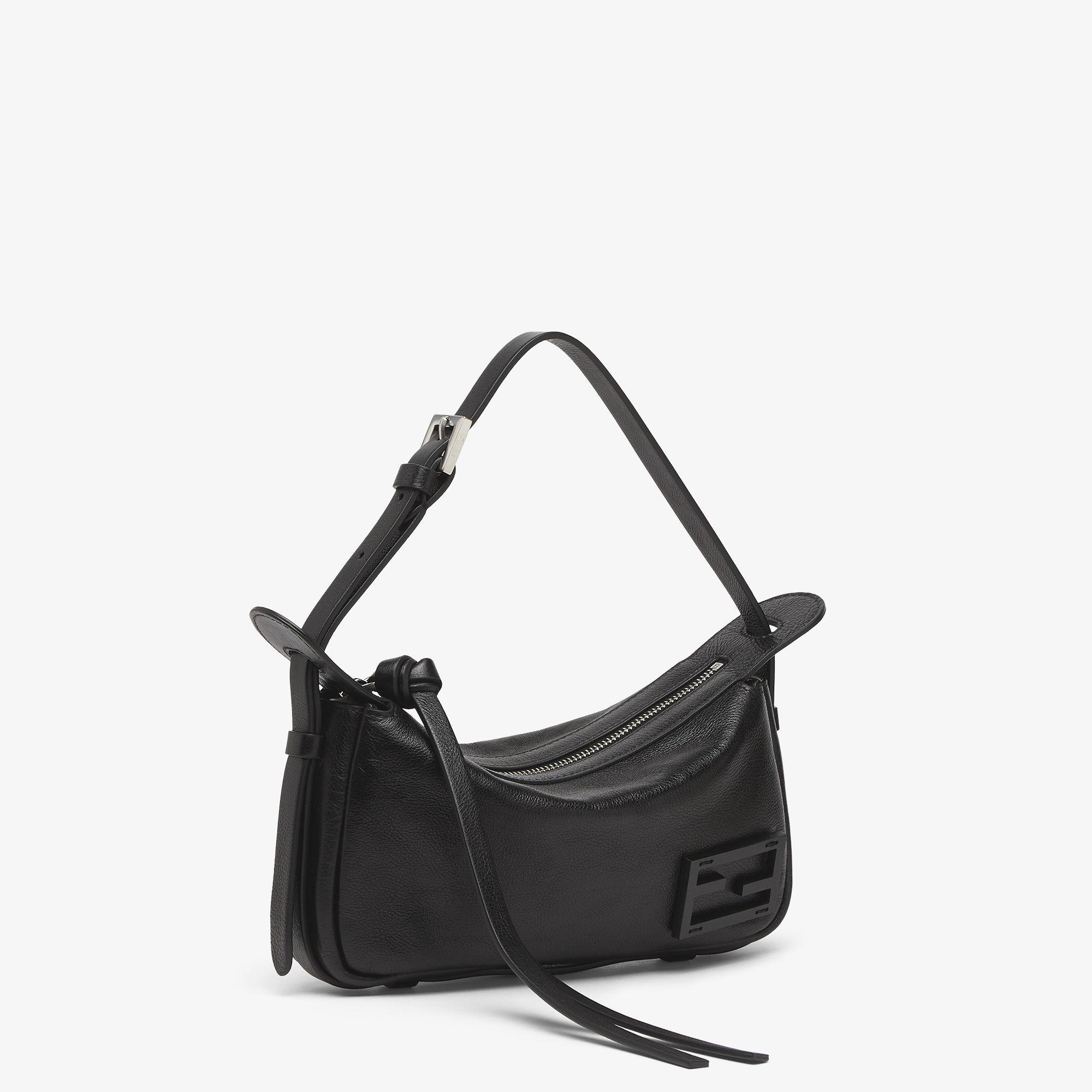 Simply Fendi MiniBlack leather mini-bag Product Image