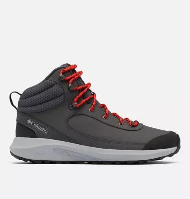 Columbia Trailstorm Peak Mid (Dark Grey/Spicy) Men's Shoes Product Image