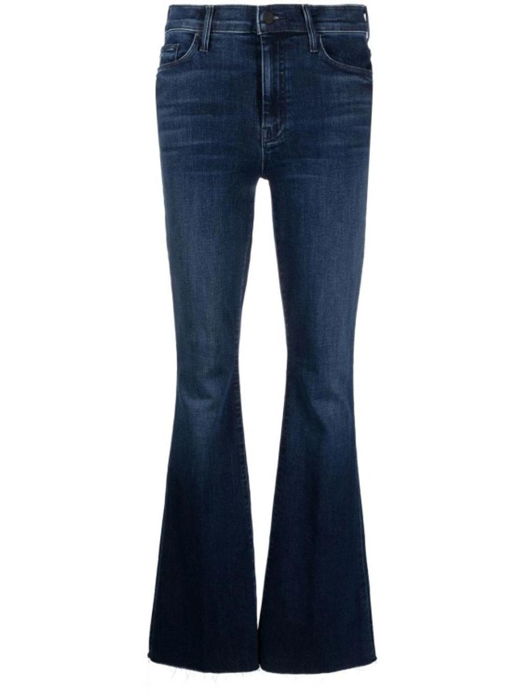 'the Doozy' Blue Flared Jeans In Denim Woman product image