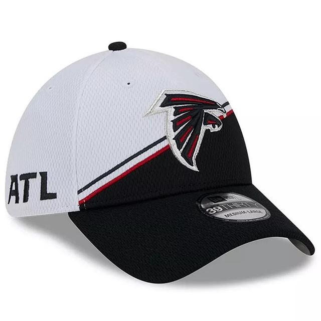 Mens New Era /Black Atlanta Falcons 2023 Sideline 39THIRTY Flex Hat Product Image