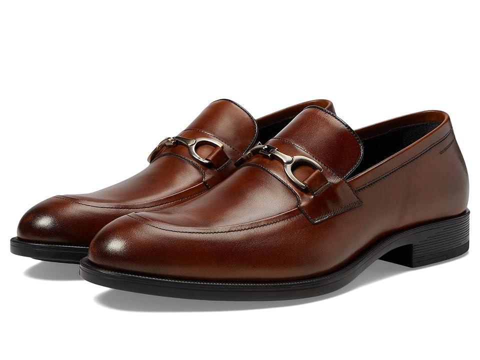 Johnston  Murphy Collection Mens Flynch Calfskin Bit Detail Loafers Product Image