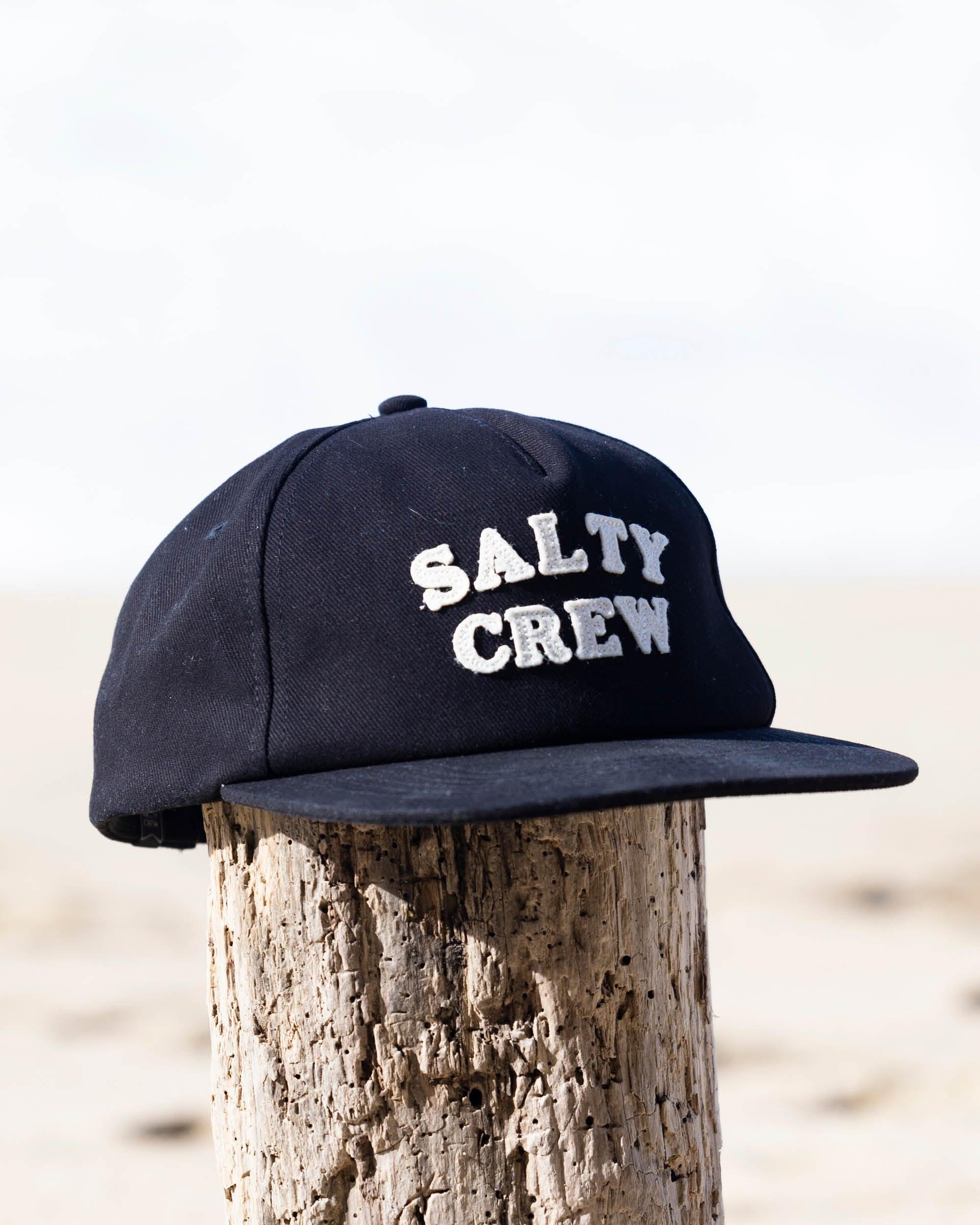 First Mate 5 Panel Hat - Black Male Product Image