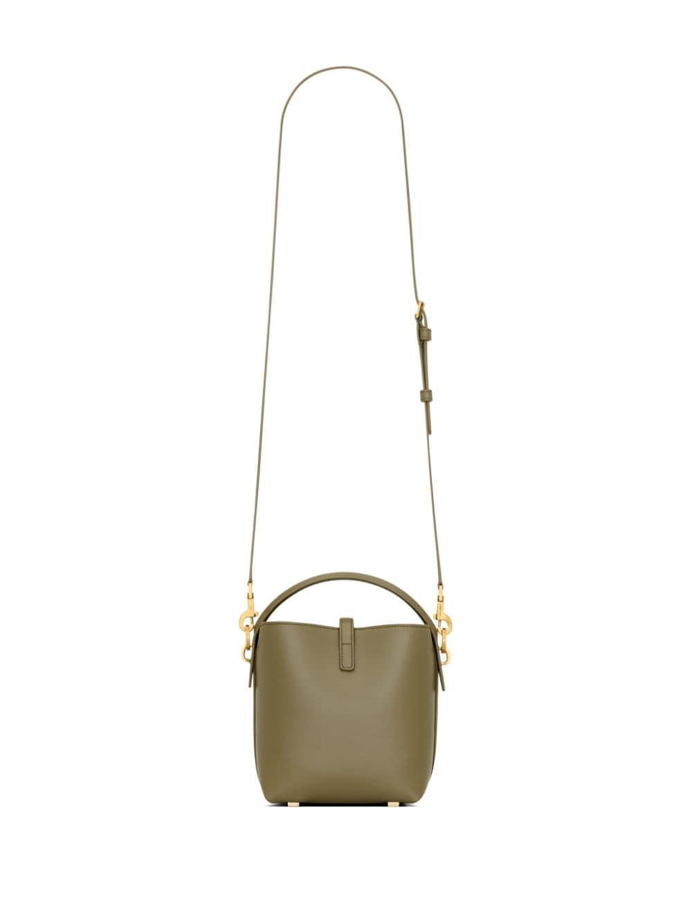 Mini Le 37 Bucket Bag In Elmwood Product Image