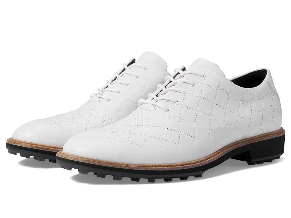 ECCO Mens Classic Hybrid Water-Repellent Leather Golf Shoes Product Image