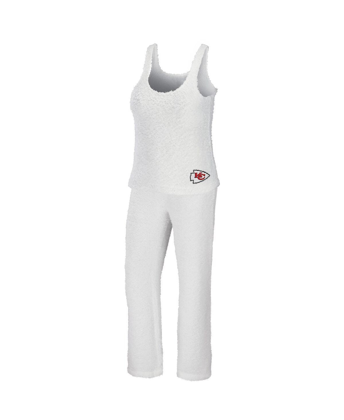 Womens WEAR by Erin Andrews Cream San Francisco 49ers Cozy Scoop Neck Tank Top & Pants Sleep Set Product Image