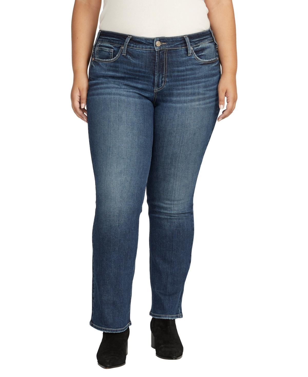 Silver Jeans Co. Suki Mid Rise Slim Bootcut Jeans Product Image