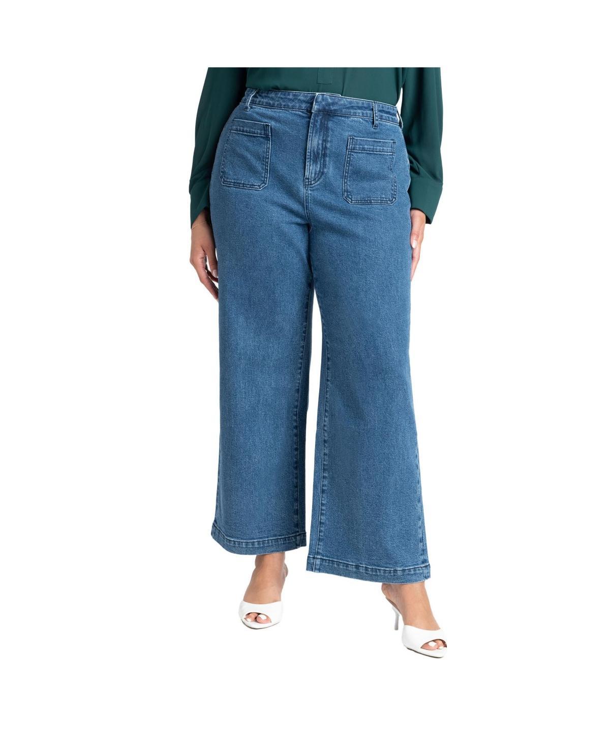 Eloquii Womens The Trouser Jean Product Image