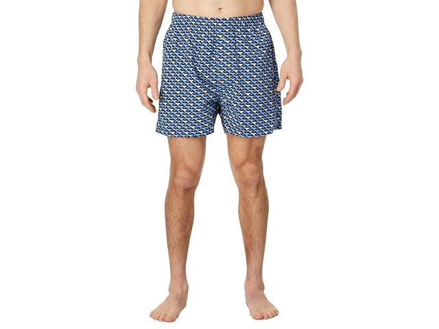 Tommy Bahama Cotton Woven Boxers (Navy Margaritas) Men's Underwear Product Image