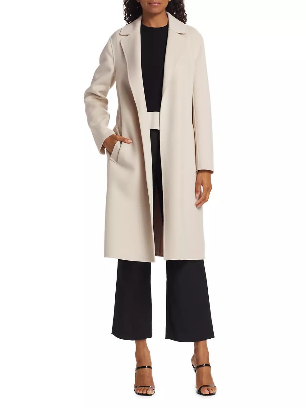 Pauline Wool Belted Coat Product Image