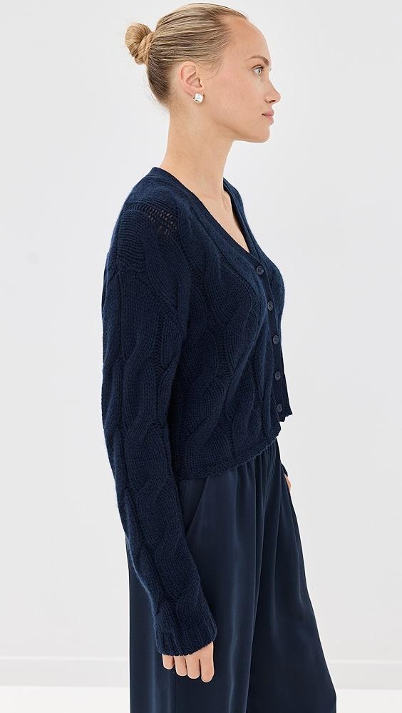 Sablyn Cashmere Cable Knit Cardigan | Shopbop Product Image