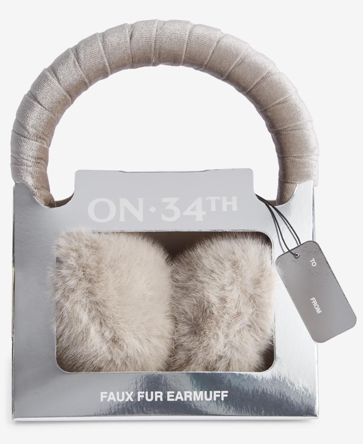 On 34th Womens Boxed Faux-Fur Earmuffs, Created for Macys Product Image