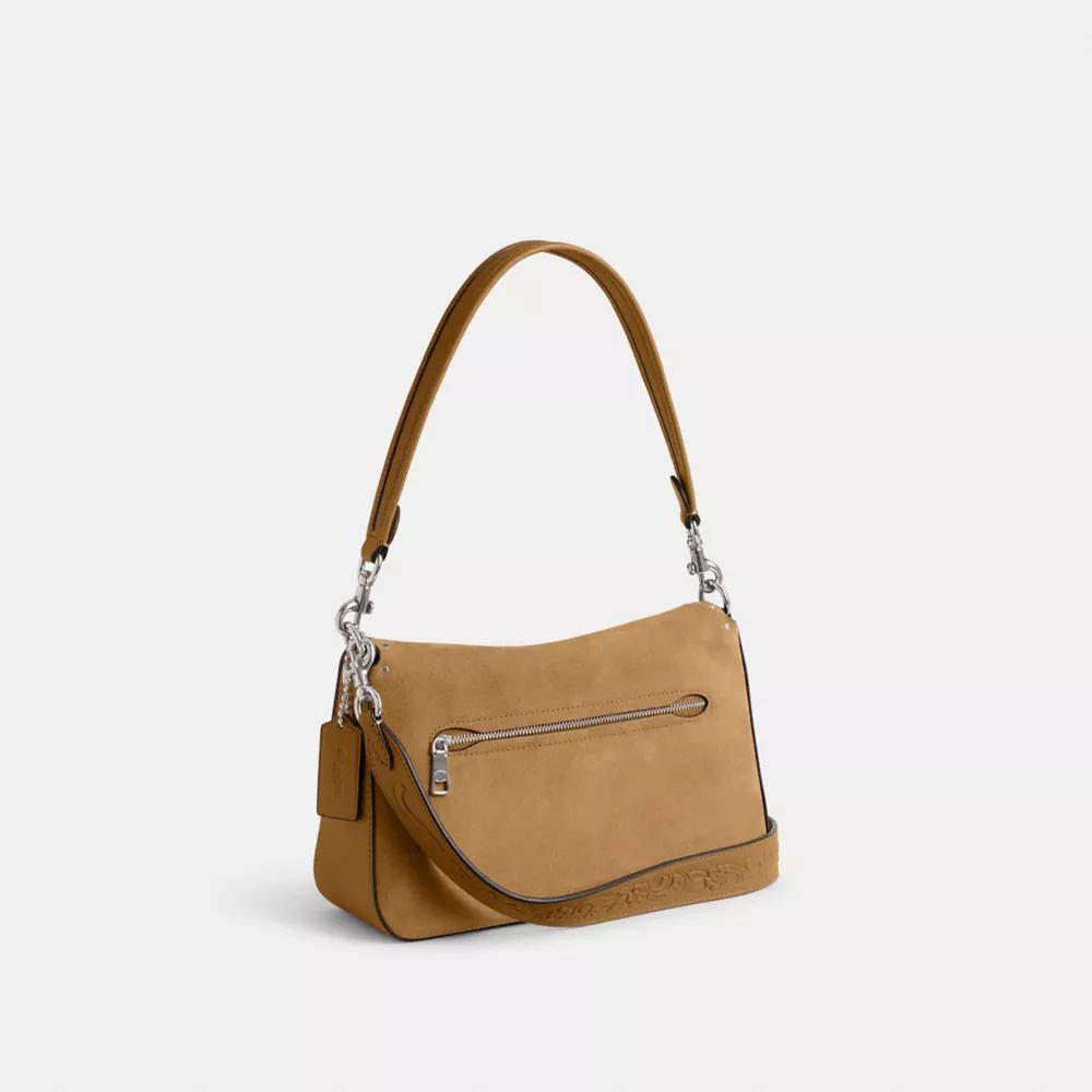 Soft Tabby Shoulder Bag With Rivets And Tooling Product Image