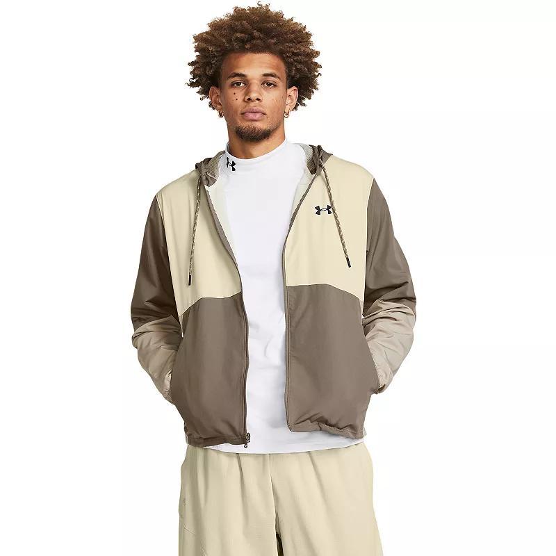 Mens Under Armour Legacy Colorblock Hooded Windbreaker Jacket Product Image