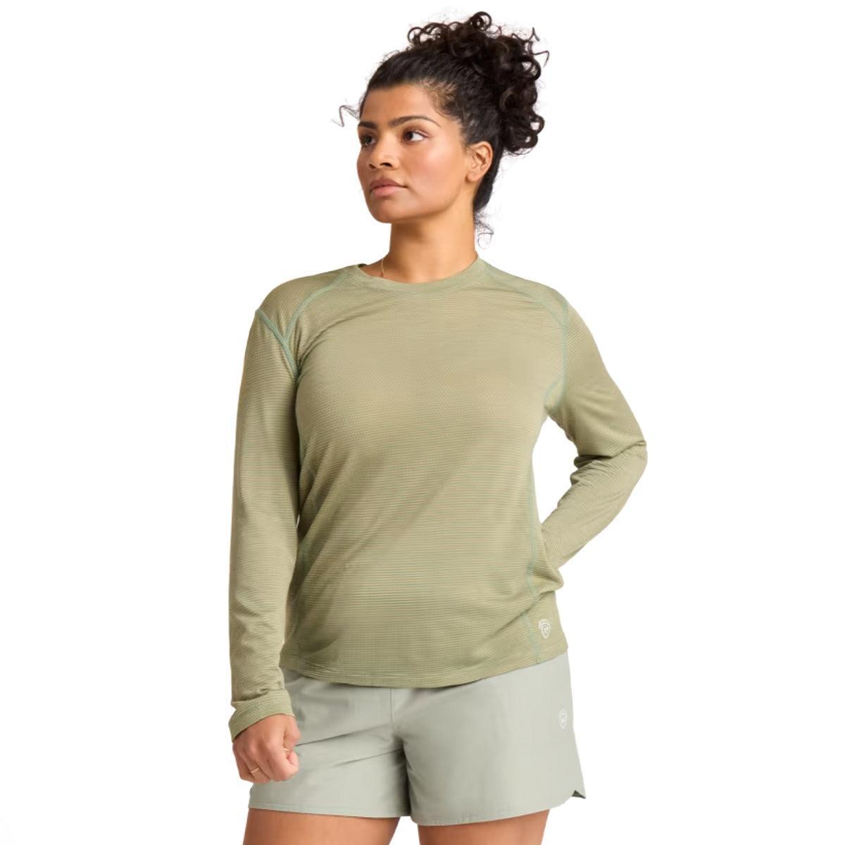 allbirds Women's Natural Run Long Sleeve Tee Product Image