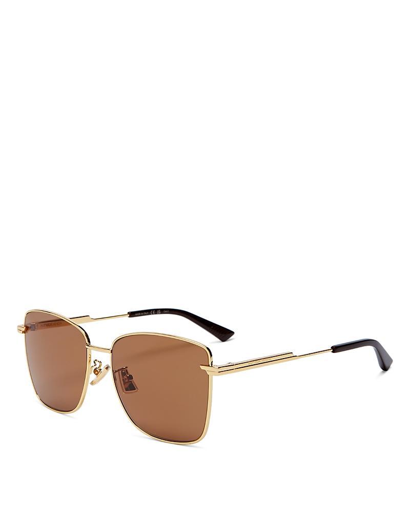 Bottega Veneta Square Sunglasses, 57mm Product Image