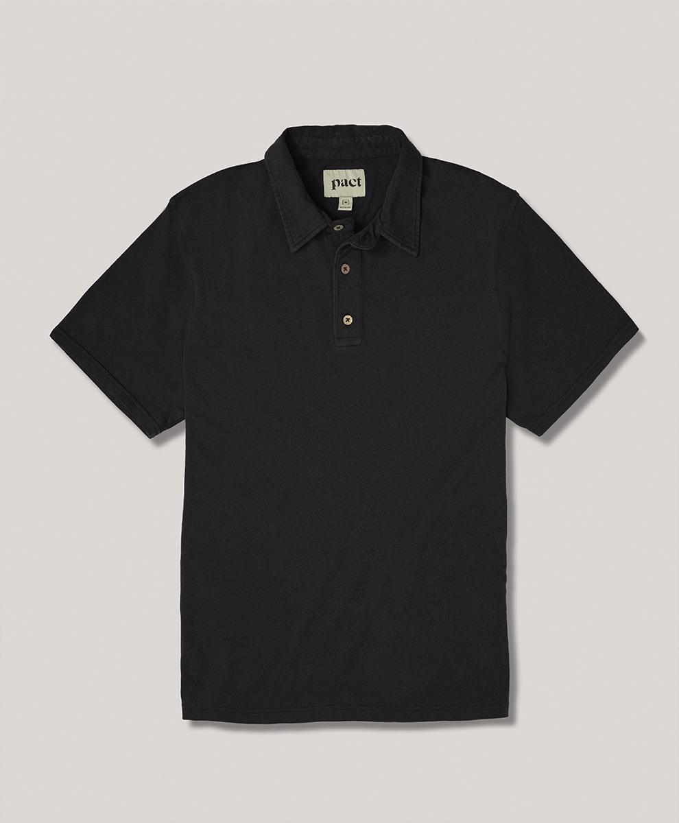 Mens Seaside Linen Blend Polo M Product Image