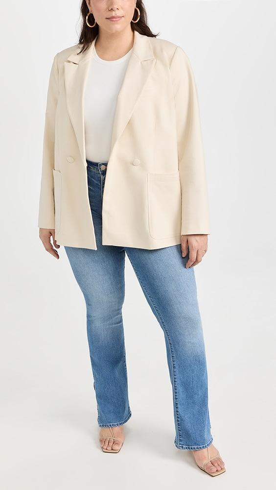 Good American Woven Blazer 2.0 | Shopbop Product Image