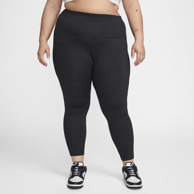 Plus Size Nike One High-Waisted 7/8 Leggings, Womens Product Image