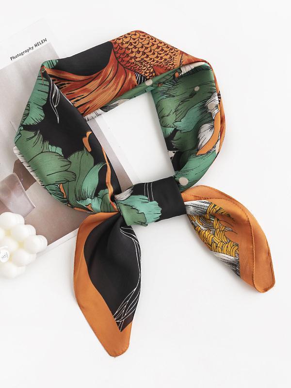 Flower Print Scarf Product Image