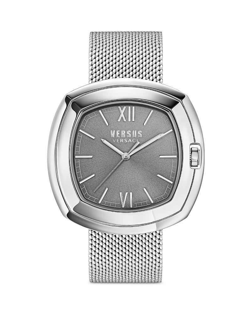 Versus By Versace Mens U and Me Quartz Analog Stainless Steel Mesh Bracelet Watch Product Image