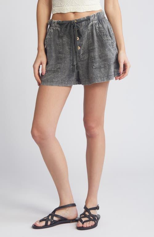 Free People Westmoreland Linen Blend Drawstring Shorts Product Image