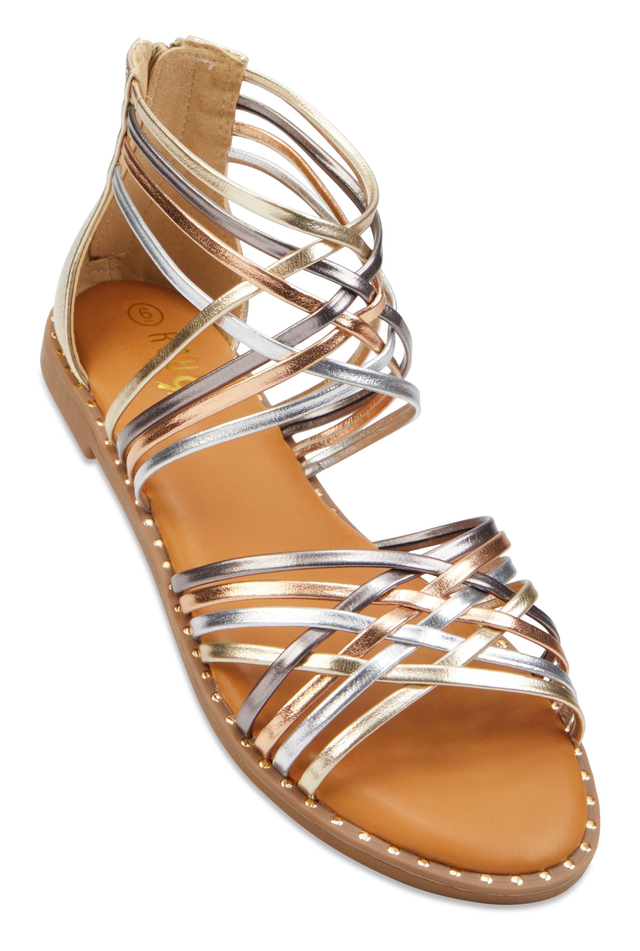 Womens Strappy Gladiator Sandals Product Image