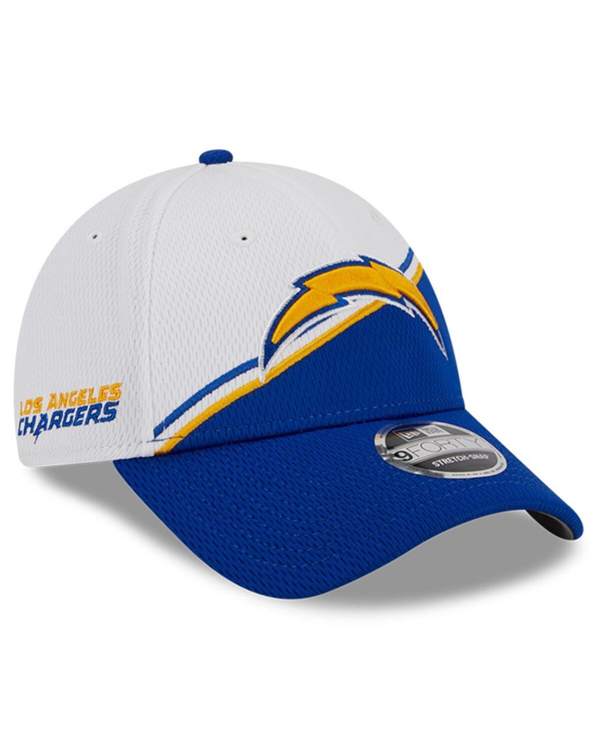 Mens New Era White Los Angeles Chargers 2023 Sideline 9FORTY Adjustable Hat - White Product Image