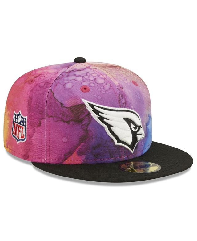 Mens New Era Pink Arizona Cardinals 2022 Nfl Crucial Catch 59FIFTY Fitted Hat - Pink Product Image