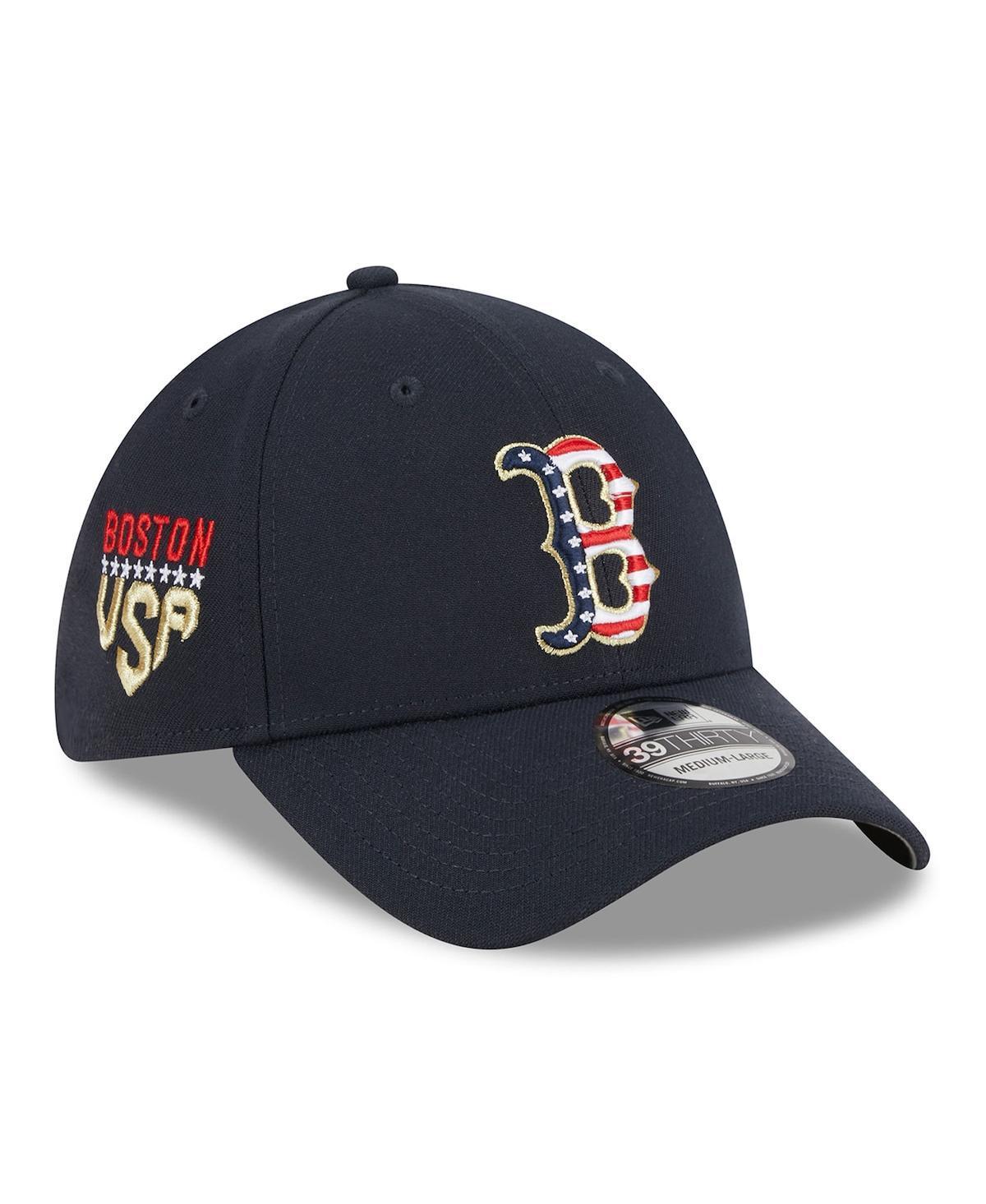 Mens New Era Navy Boston Red Sox 2023 Fourth of July 39THIRTY Flex Fit Hat Product Image