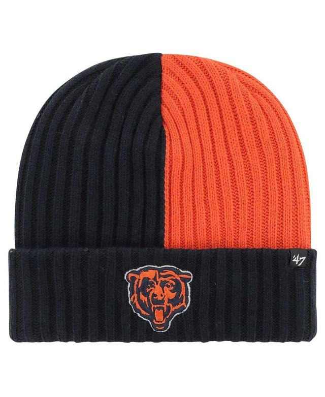 Mens 47 Chicago Bears Fracture Cuffed Knit Hat, Blue Product Image