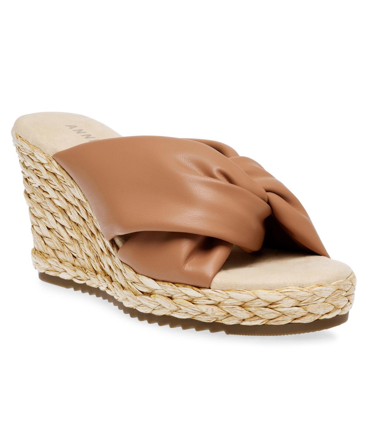 Anne Klein Womens Weslie Espadrille Wedge Sandals Product Image